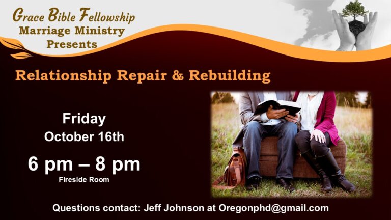 Relationship Repair & Rebuilding